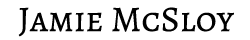 jamie mcsloy site logo